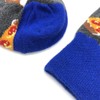 Belloxis Men’s Colourful Socks with Motif, Cuddly, Cotton Calf Socks,