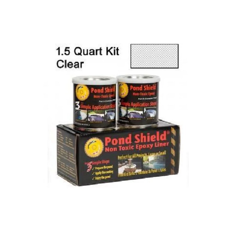 Pond Armor CLEAR 1.5 Quart Kit Pond Armor Shield Non
