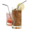 Resuable Metal Straws - 6 Pack Stainless Steel Drinking Straw,Portable