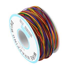 30AWG Stranded Electric Wire, Colorful P/N B-30-1000 Tinned Copper Connection Cable, 8-Wire Copper Test Cable 280M
