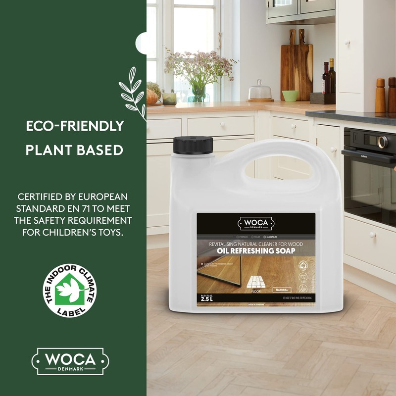 WOCA Denmark Oil Refreshing Soap White 1L – Cleaner &