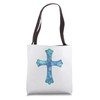 “Stained Glass” Cross Tote Bag
