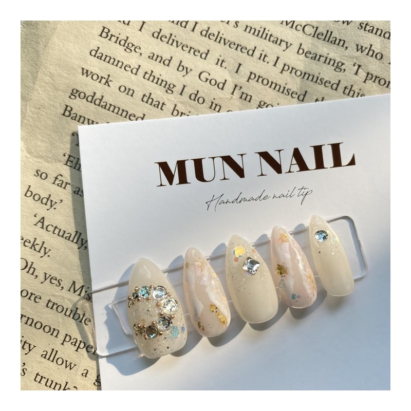 Moonlight Nail Tips - Mediaval / 달빛 네일팁 - 미디오벌