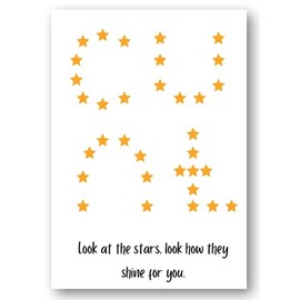 Second Ave Funny Rude Look At The Stars Joke Happy Birthday Card