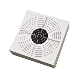 Max Ranger Targets 100 x 14 cm Black Paper Rectangular for Air Rifle / Air Gun