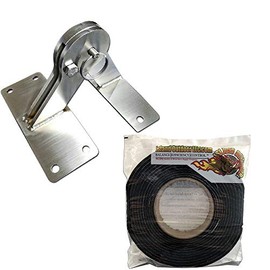 Total Control Gasket and Lid Hinge for WEBER kettle Stainless Lid HINGE and SS Gasket mod