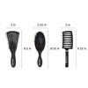 TouchDown Paddle Brush Flexible Bristle Wet or Dry Damp Styling