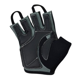 Make or Break Perfect Grip Gel Training Gym Gloves, Finger Less Gloves for Weight Lifting, Cross Training, Calisthenics, Cycling and Other Sports (Large)