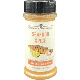 Gourmet Warehouse Seafood Seasoning Spice | Handcrafted In Small Batches | Gluten-Free No MSG | 4 Ounces (Pack of 1)