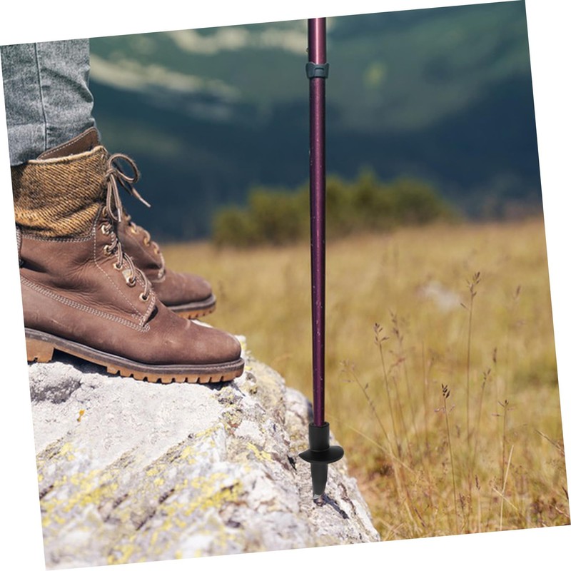 Gogogmee Multi-Functional Hiking Stick Tip Grip Carbon Fiber Ski Pole