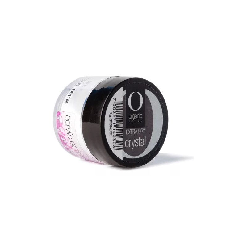 Organic Extra Dry Crystal - Polvo Acrilico Para Uñas 140g