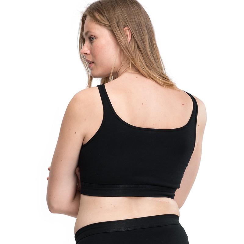 Speidel Organic Cotton 1602 Bralette Pack of 2, black