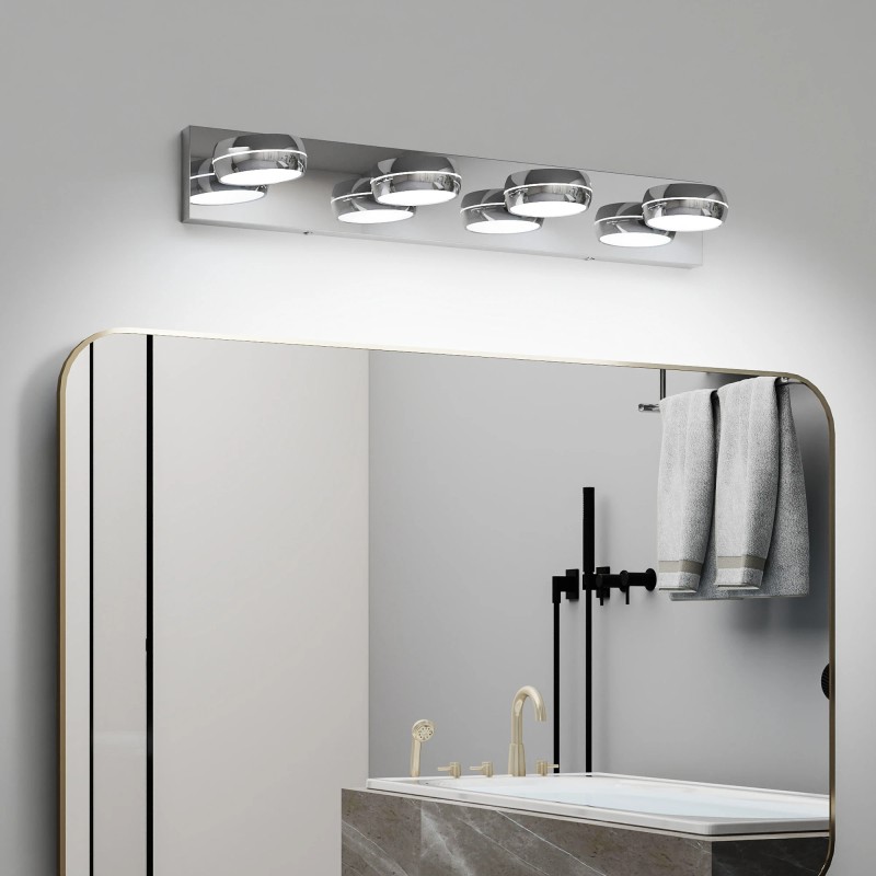 3-6 Light Bathroom Lights Fixtures Vanity Light for Mirror Indoor