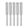 sourcing map 5pcs Diamond Chainsaw Sharpener Bits 3/16" 4.8mm Cylinder