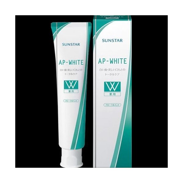Medicated AP White Paste, Floral Mint, 3.9 oz (110 g)