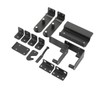 TABODD Heavy Duty Gate Hardware Kit, Adjustable Sliding Gate Hardware