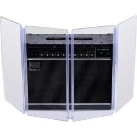 Sound Shields VDS12X24X4-K 2-foot Tall 4-foot Wide 4-section Acrylic Amp Shield