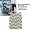 Wearable Incontinence Bed Pad for Adult Highly Absorbency Washable Fleece