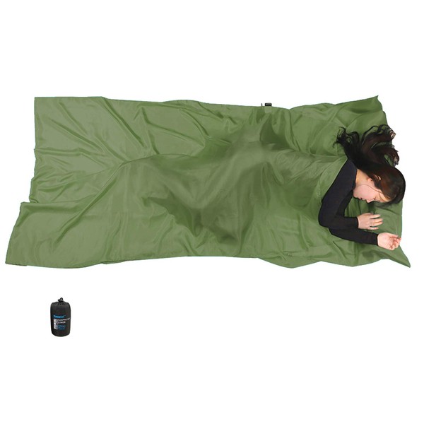 Browint Silk Sleeping Bag Liner, 100% Mulberry Silk Sleep Sheet, Sack, Extra Wide 87"x43" & 87“x34”, Lightweight Travel Sheet for Hotel, Envelop Rectangular 73“x34”, Hooded Mummy 87“x34”