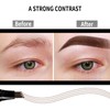 Boobeen Eyebrow Pen Waterproof Liquid Eyebrow Pencil, Microblading Eyebrow Pen