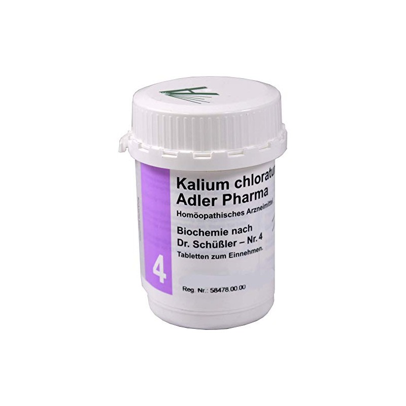 Potassium Chloratum D6 Eagle Pharma Tablets (Pack of 400)