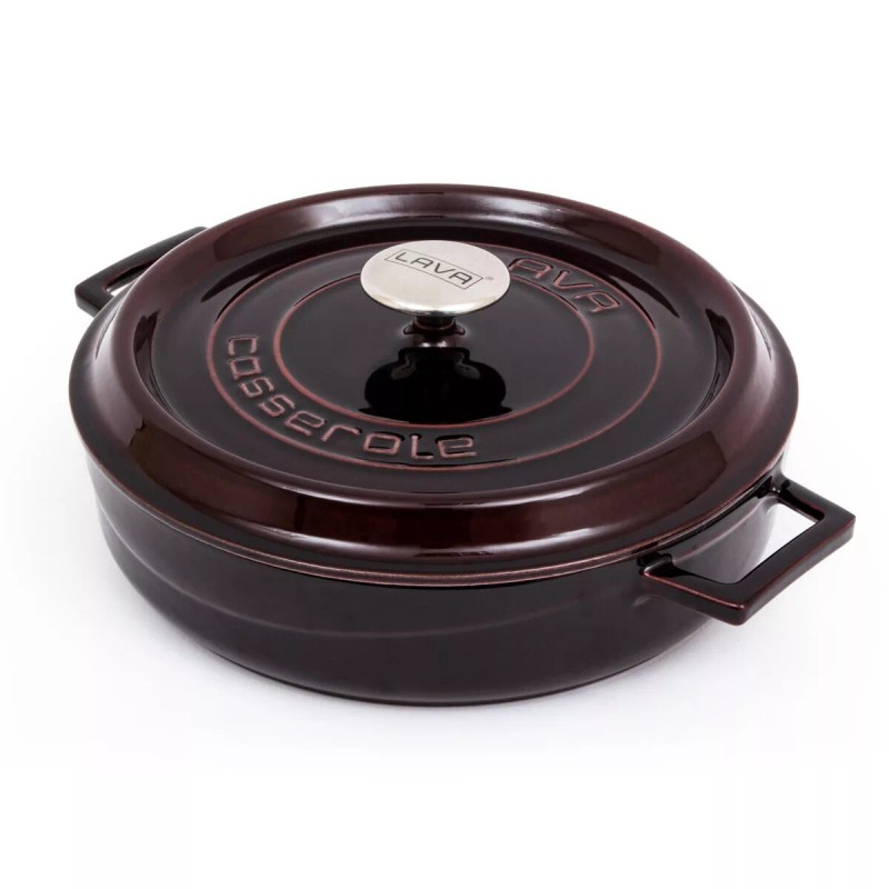 LAVA Premium Multipurpose Round Cast Iron Dutch Oven 11 in