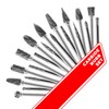 Tungsten Carbide Burr Set 1/8 (3 mm) Shank, Die Grinder