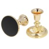2Pcs Metal Candle Stand Good Stability Multifunctional European Simple Candle