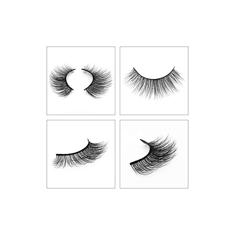 5 Pairs Mink Eyelashes Ultra Dense Stage Makeup Natural False