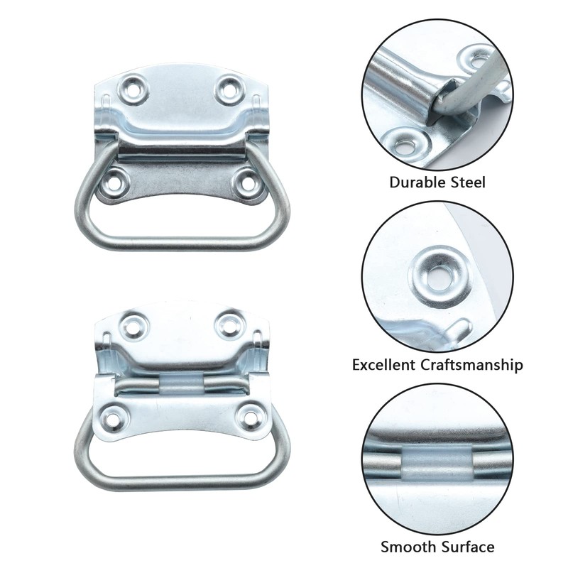 HOME MASTER HARDWARE 3-1/2 inch Pull Ring Handle Toolbox Lifting