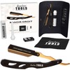 BARBER TOOLS ✮ Razor with Box and 5 Razor Blades