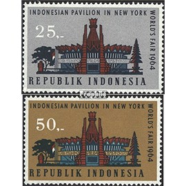 Indonesia 444-445 (complete.issue.) unmounted mint/never hinged ** MNH 1964 World's Fair (Stamps for collectors)