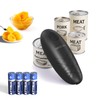 CIRCLE JOY Electric Can Opener, One-Touch Automatic Can Opening with