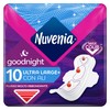 Nuvenia Ultra Night Absorbent with Wings, Breathable Surface and Fast