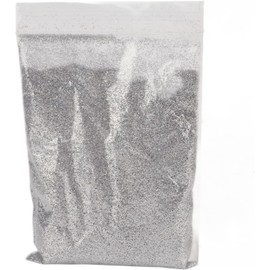 GOTOTOP Purpurina Extrafina, 50 G de Purpurina Cosmética para Maquillaje Facial y Corporal, Destellos Brillantes para Manualidades y uñas. (SILVER)