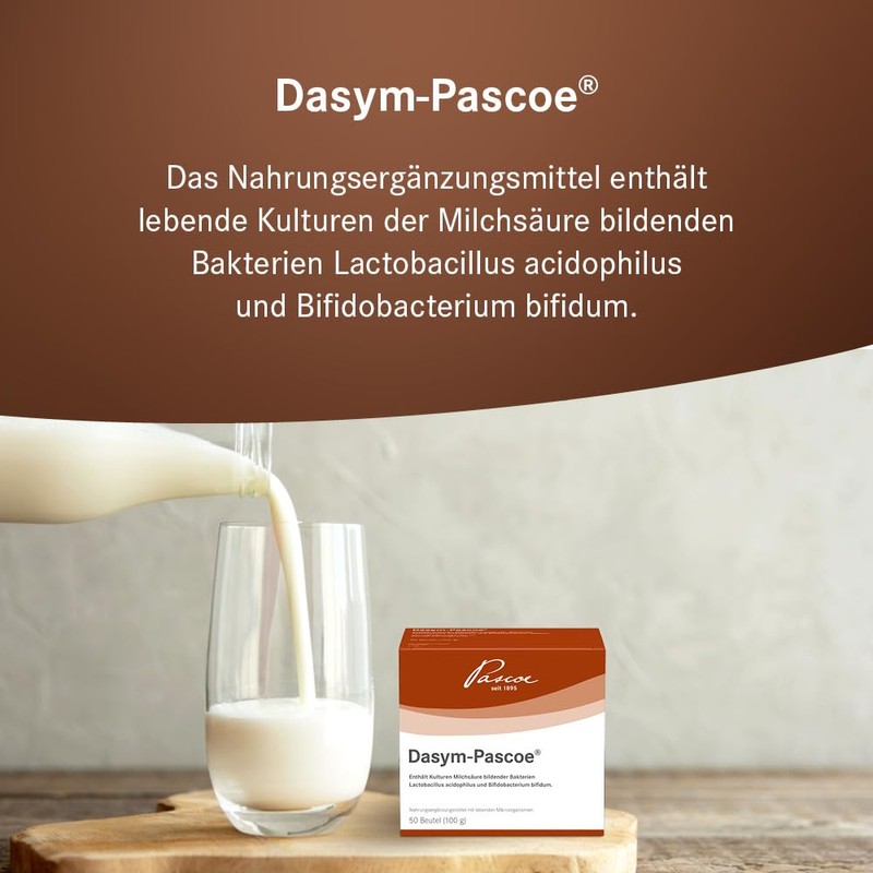 Dasym-Pascoe: Lactic Acid Bacteria Cultures: Lactobacillus Acidophilus & Bifidobacterium Bifidum