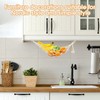 LATRAT Fruit Hammock, Cotton Rope Woven Fruit Net Fruit Vegetable