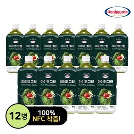 (NS홈쇼핑)보넬드 아이엠 그린 1LX12병35692500 (NS Home Shopping) Bonneld I Am Green 1L x 12 Bottles 35692500