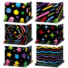 Affrolling 24 Pcs Inspirational Privacy Folders for Students Privacy Boards Cardboard Desk Divider Classroom Waterproof Testing Divider Bulk for School Teacher Home Focus Study Supplies(Chalkboard)