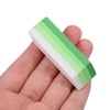 Operitacx Pack of 16 Rainbow Erasers Small Rectangular Block Erasers