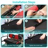 10L0L Universal Golf Cart Rear Seat Cover Dress UP Older