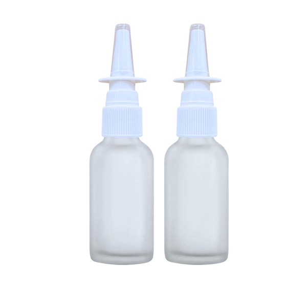 ADVANCED ASCENT Frosted Glass 1 oz with Nasal Sprayer -