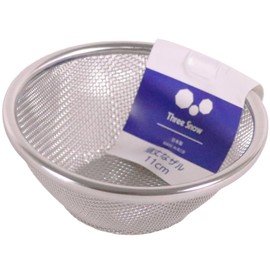 Shin-Etsu Works TS 31332 037343 Sturdy Colander 4.3 inches (11 cm)