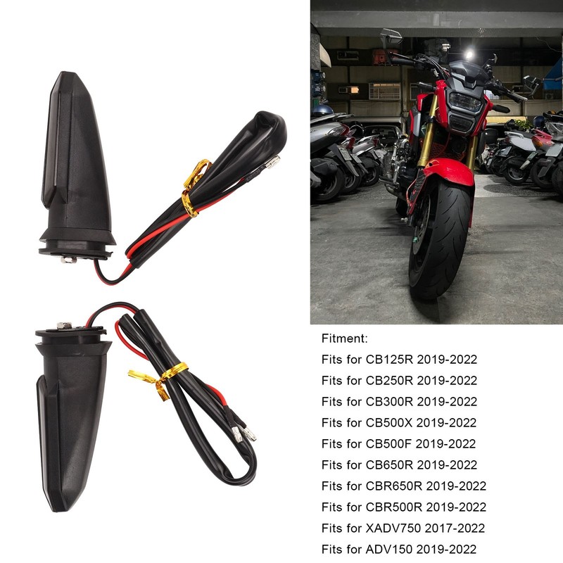 Motorcycle Front Rear Turn Signals Light 12V 1.5W Indicator Blinker
