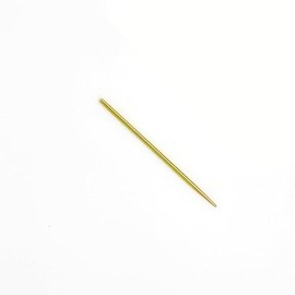 Zelikovitz Solid Brass Tapered Round Tip Perma-Lok Needles (S)