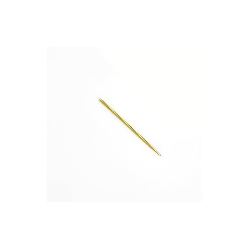 Zelikovitz Solid Brass Tapered Round Tip Perma-Lok Needles (S)