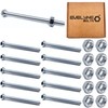 M6 Nuts & Bolt 10 Pack (M6 x 80mm Bolts