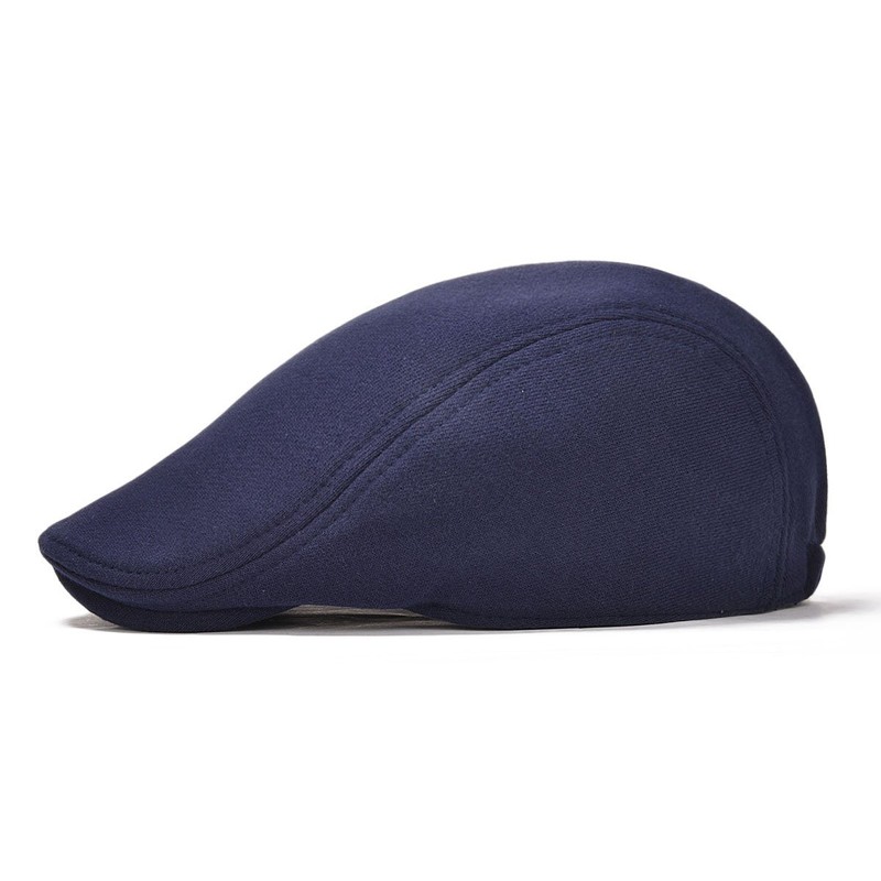 BOTVELA Men's Cotton Flat Ivy Gatsby Newsboy Driving Hat Cap
