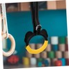 Gatuida 1 Pair Gymnastic Rings with Adjustable Straps Kids Gym
