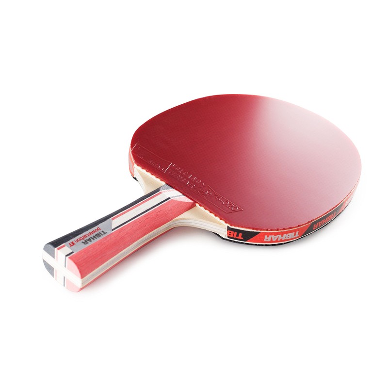 Tibhar Powercarbon XT Table Tennis Bat - Flared - Red